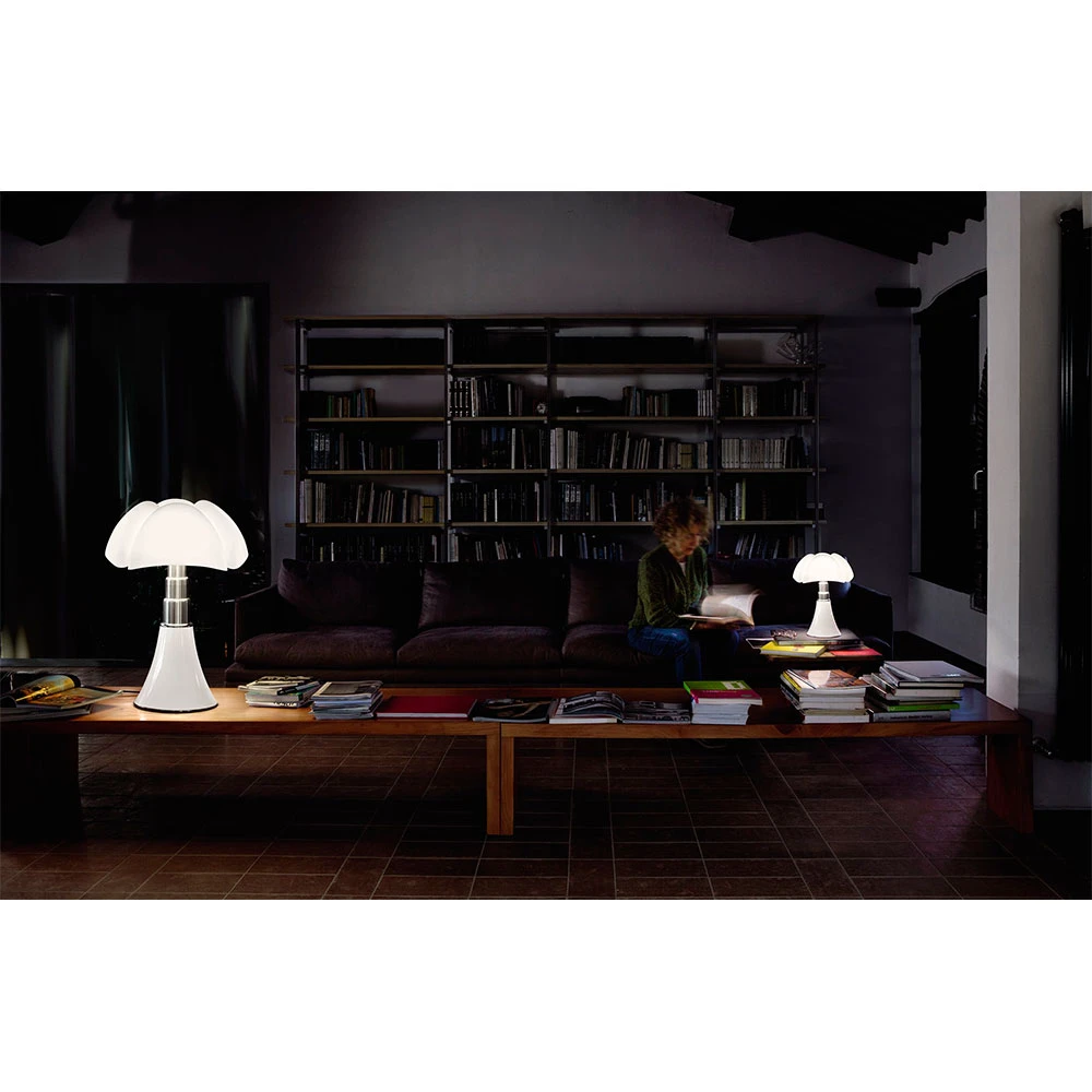 MiniPipistrello Table Lamp Dimmable Copper Martinelli Luce